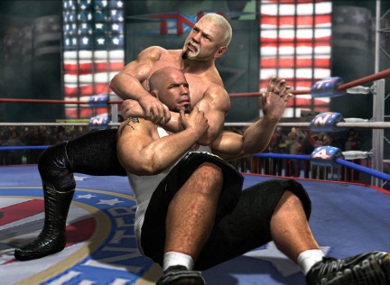 TNA iMPACT! mostra i muscoli in foto