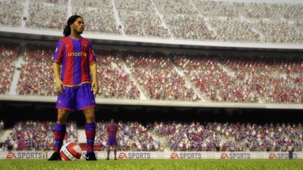 FIFA 09: nuovi dettagli e immagini di Ronaldinho e Rooney