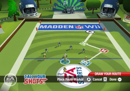 Madden NFL 09: nuove immagini della versione Wii