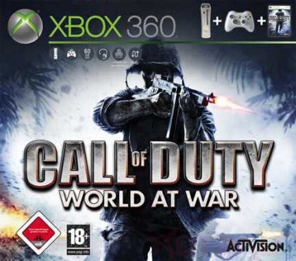 Xbox 360 in bundle con Call of Duty: World at War