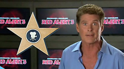Command & Conquer: Red Alert 3 - spot con David Hasselhoff