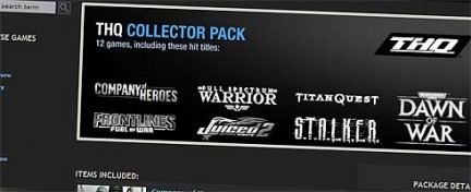 THQ Collectors Pack su Steam