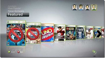 Xbox Experience: alcuni giochi non possono essere installati su hard disk