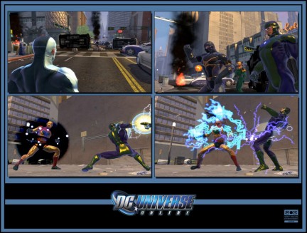 DC Universe Online: nuove immagini e video di gioco