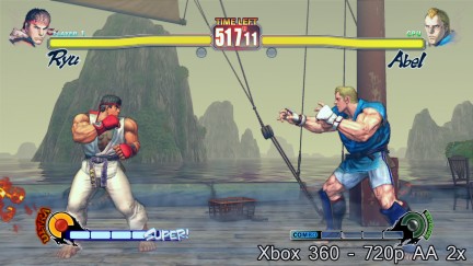 Street Fighter IV: grafica migliore su Xbox 360
