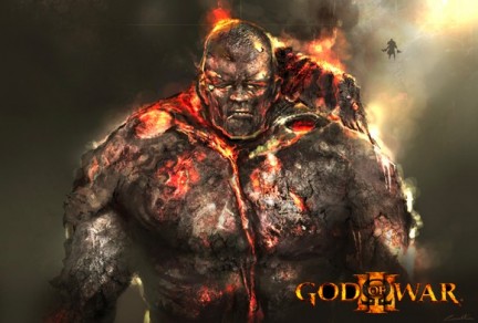 God of War III: concept art rivela il Titano di Fuoco