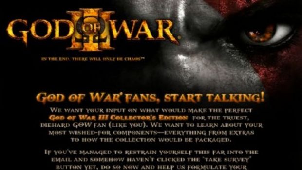 God of War III: Sony chiede se il gioco dovrebbe contenere i primi due GOW