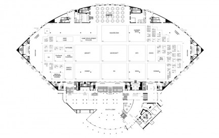 E3 2009: ecco la mappa con gli stand