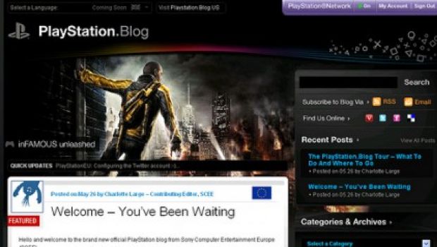 Apre il PlayStation.Blog europeo