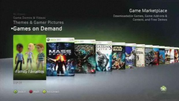 Xbox 360: Games on Demand - video dimostrativo