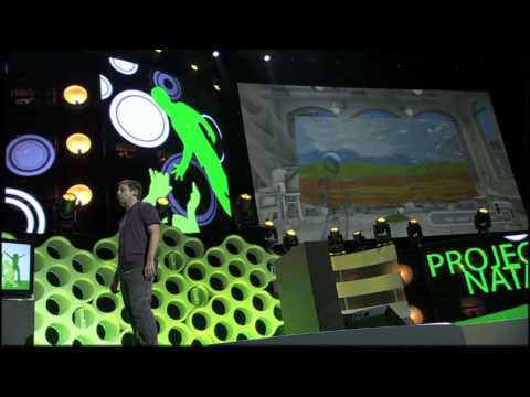 Project Natal: Splat - Stage Demo E309 [HD]