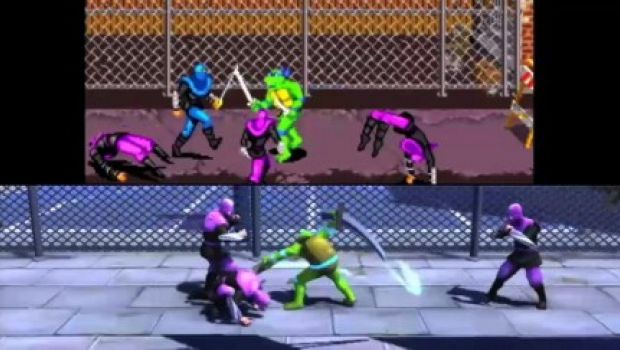 TMNT: Turtles in Time - video comparativo