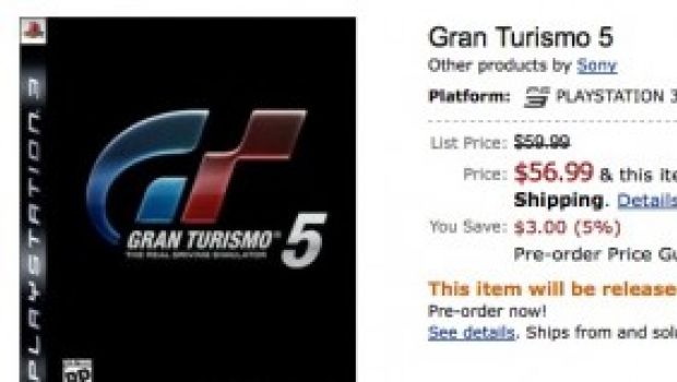 Gran Turismo 5 in uscita a dicembre secondo Amazon