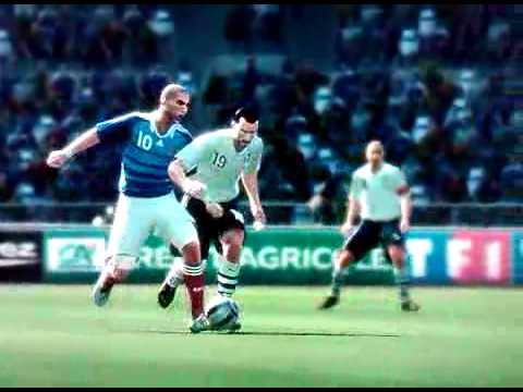 PES 2010 Demo - Benzema Goal (Gourcuff asst.) Player Angle.