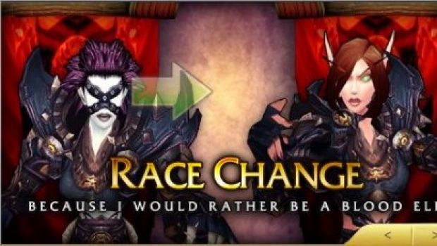 World of Warcraft: disponibile il cambio di razza