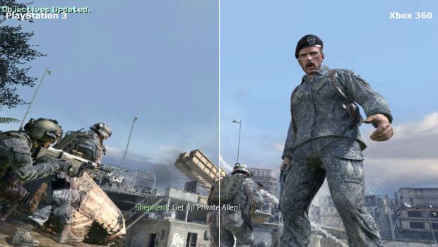 Modern Warfare 2: immagini comparative delle versioni X360 e PS3