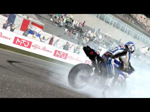 SBKÂ®X In-game footage: Track Enhancements HD