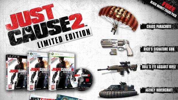 Just Cause 2: la Limited Edition in immagini e dettagli