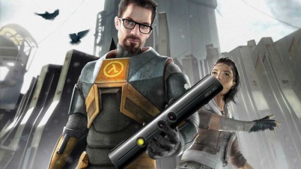Half-Life 2 e Geometry Wars giocati con Natal
