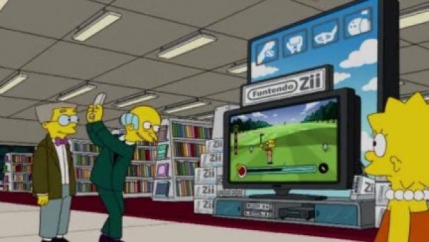 La parodia del Wii approda nei Simpson
