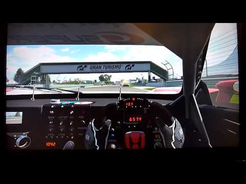 GT5 Replay Cockpit ARTA NSX Indy Road Pro mode with sound