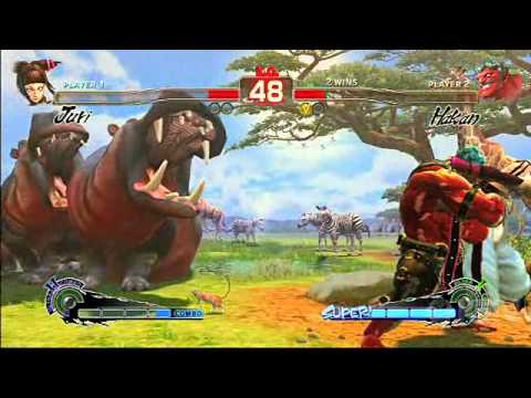 Super Street Fighter 4: Hakan vs Juri