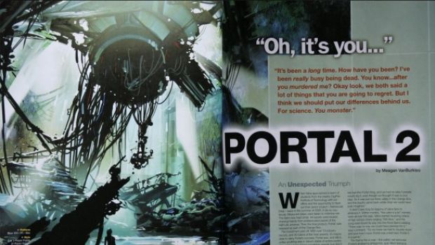 Portal 2: primi dettagli e scansioni da Game Informer