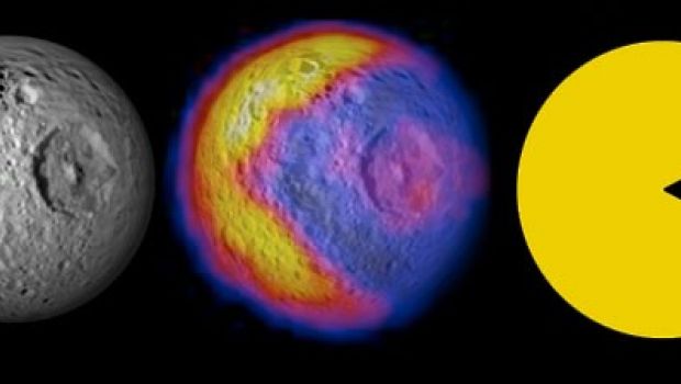 La Nasa scopre Pac-Man su una luna di Saturno!
