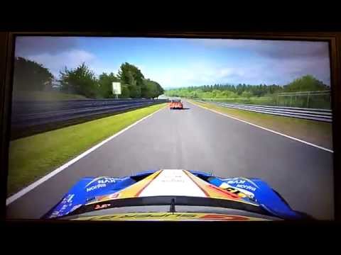 GT5 SuperGT AI Roof Replay Lexus Weds Sport IS350 on Nürburgring