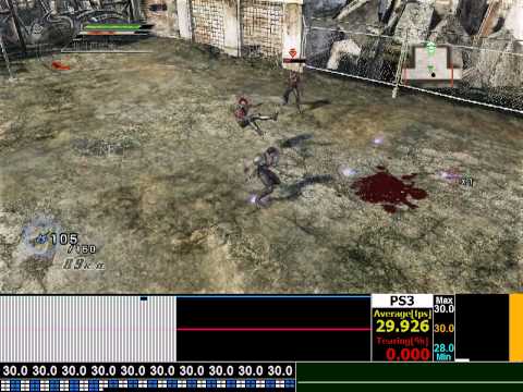 北斗無双 PLAYSTATION3 フレームレート分析