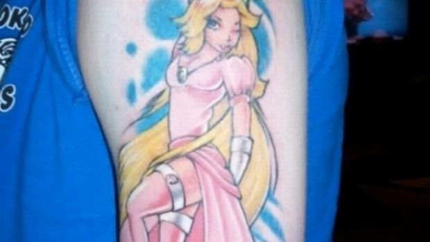 Super Mario Galaxy 2: il tatuaggio definitivo della Principessa Peach - nuovo spot pubblicitario