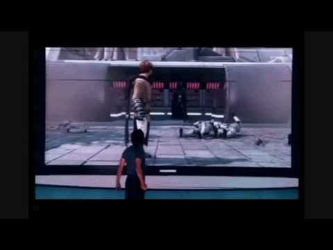 E3 2010 - Star Wars Kinect Gameplay-Video