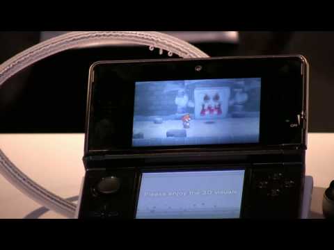 Paper Mario and Mario Kart 3DS Exclusive Footage (E3 2010)