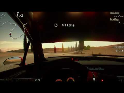 Gran Turismo 5 gameplay Rally stage Toscana