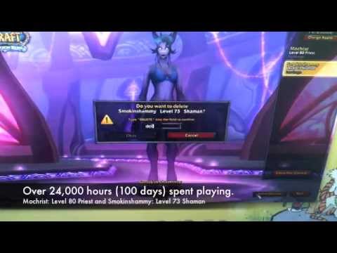 PROOF that I finally quit World of Warcraft