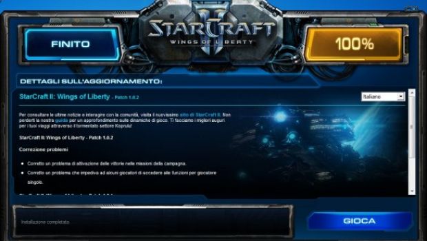 StarCraft II: nuova patch 1.02