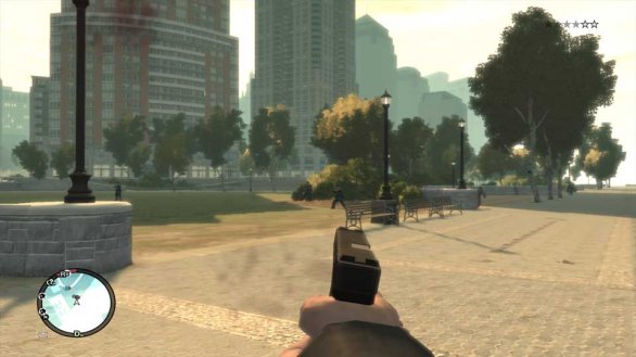 GTA IV passa dalla terza alla prima persona grazie ad una mod su PC