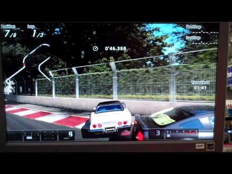Corvette damage