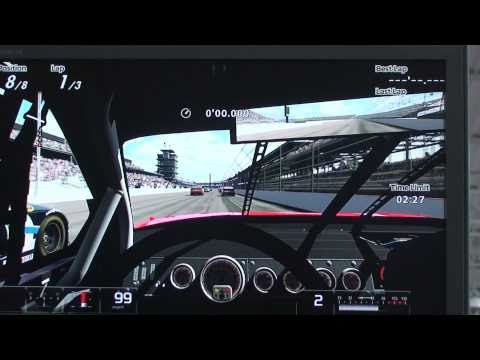 Best Buy Gran Turismo 5 Demo Nascar Damage, Found a Glitch too