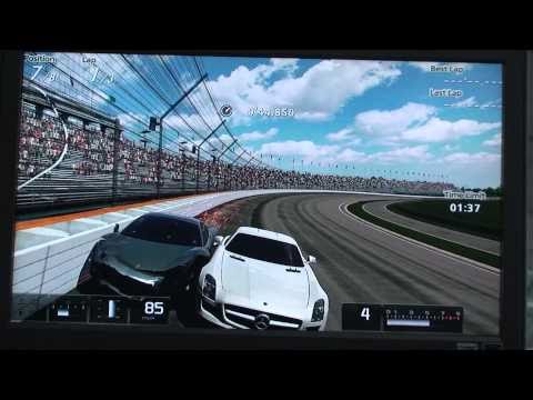 Best Buy Gran Turismo 5 Demo Mercedes SLS, See Real time Damage!