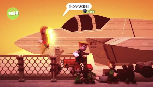 LittleBigPlanet 2: ricreati i livelli di Street Fighter II e Zone of the Enders
