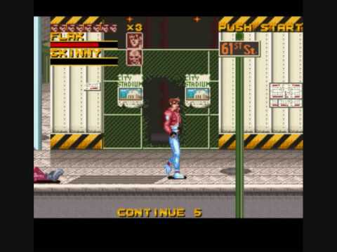 Gameplay - Rival Turf SNES