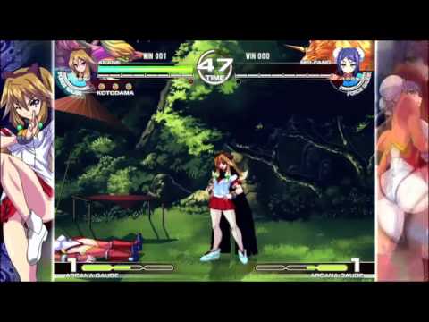 Arcana Heart 3 - special side animations trailer