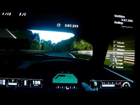 Gran Turismo 5 - Nürburgring Nordschleife - Time Change with cockpit view