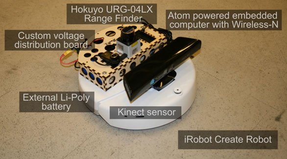 Kinect muove i suoi primi passi nella robotica sperimentale (video)