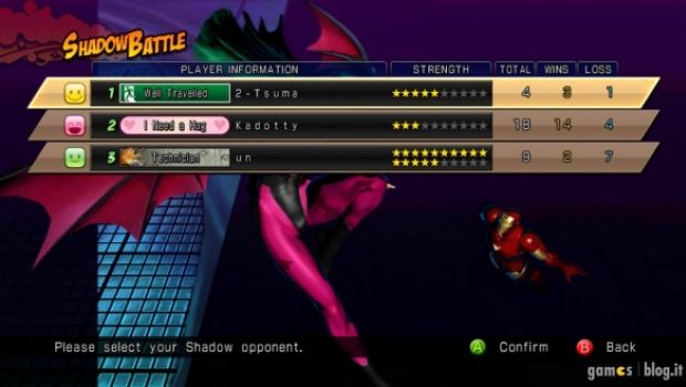 Marvel Vs Capcom 3: i contenuti aggiuntivi Shadow Mode svelati con immagini