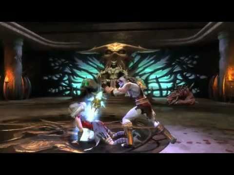 Mortal Kombat 9 Kratos Gameplay reveal