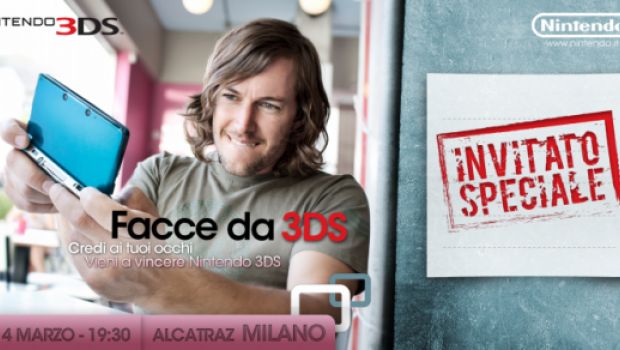 Nintendo e Gamesblog regalano 10 inviti per la serata di presentazione del 3DS a Roma e Milano