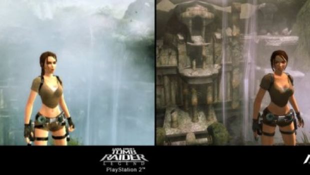 Tomb Raider Trilogy: immagini comparative ufficiali con le versioni PS2