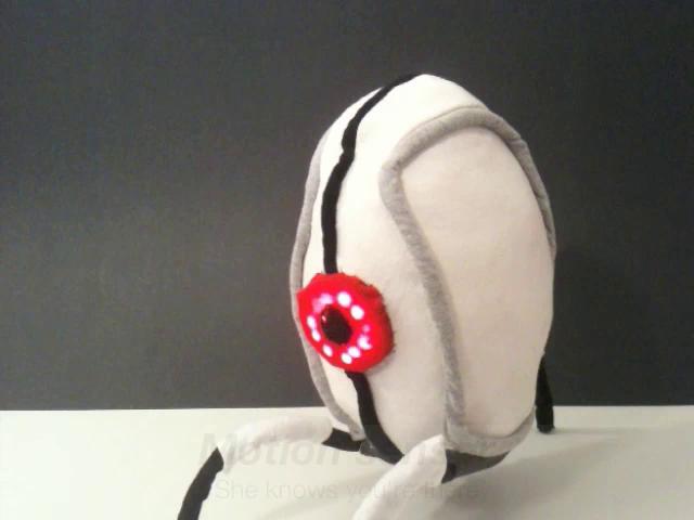 Interactive Talking Plush Portal Turret